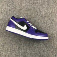 Air Jordan 1 Low 553558-501 White Purple